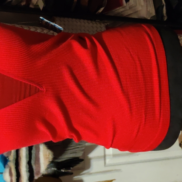 Free People Hot Pink mesh panel super stretchy tank top - Picture 3 of 7